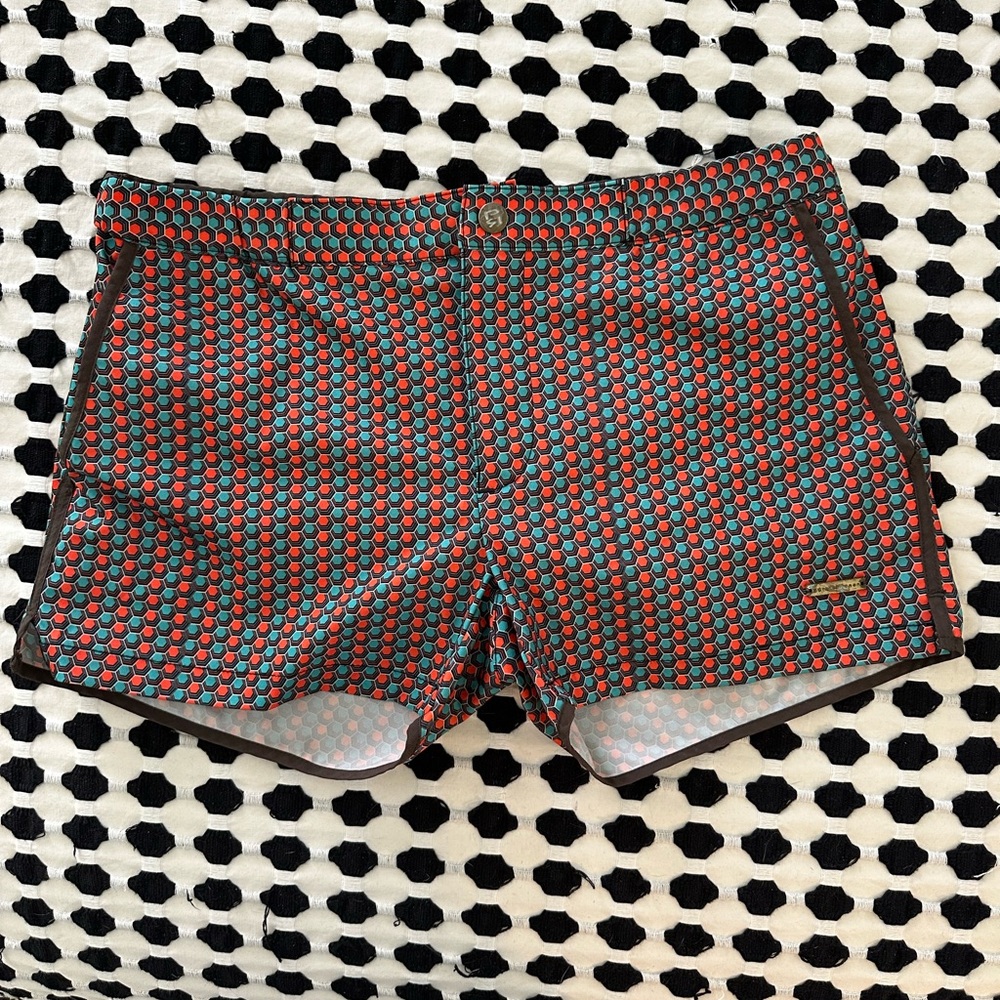 Parke & Ronen Multicolor Patterned Swim Shorts
